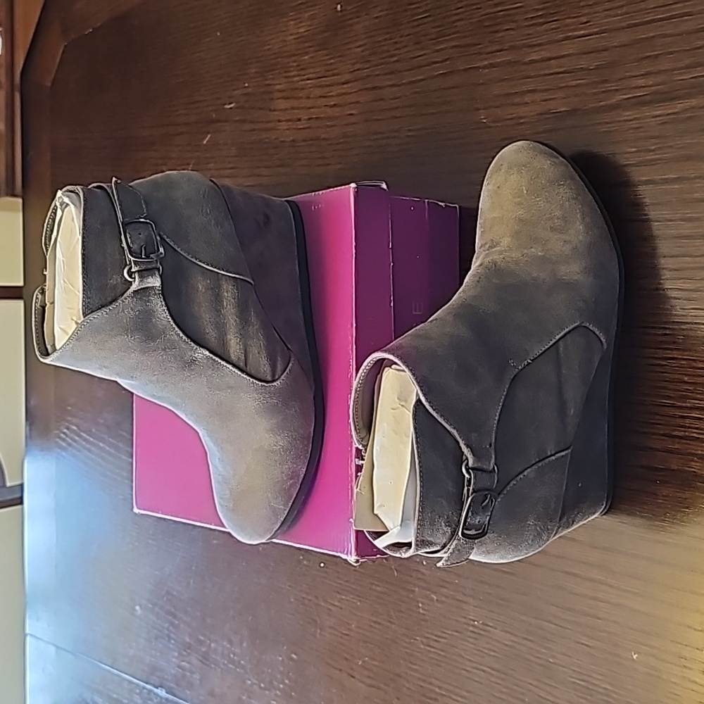 Rampage wedge booties